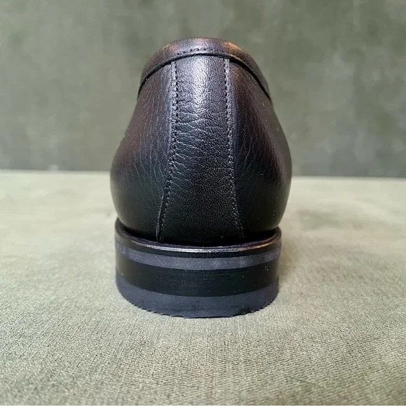 Morjas Penny Loafer - Black Grain - US 9.5 - Picture 5 of 9